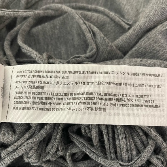 Hollister Gray and Teal Summer Daze Boho Festival Fringe Tank Top - Picture 7 of 10